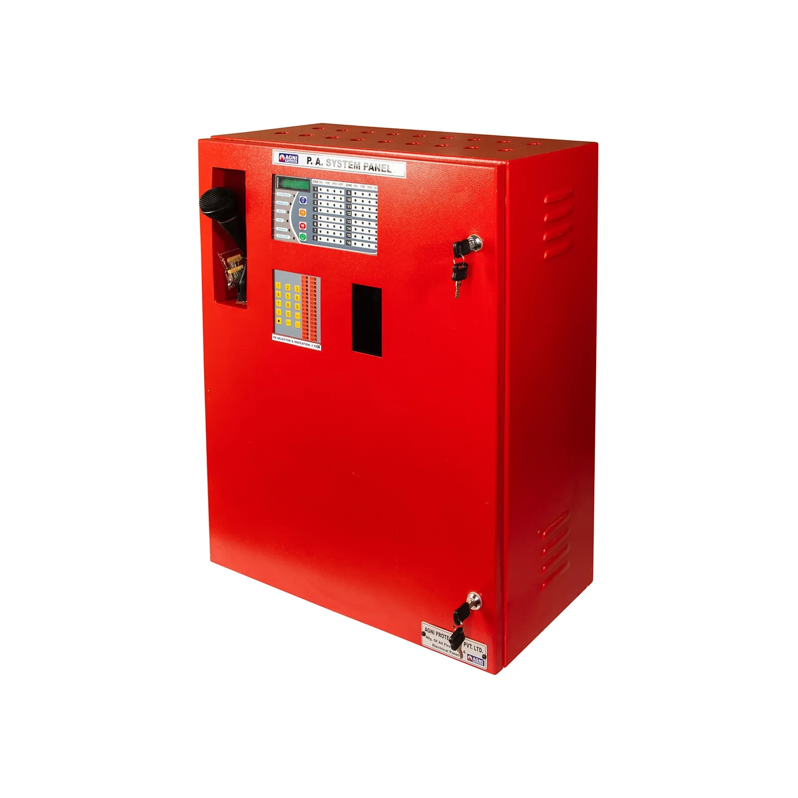 16 ZONE FIRE ALARM WITH PA SYSTEM