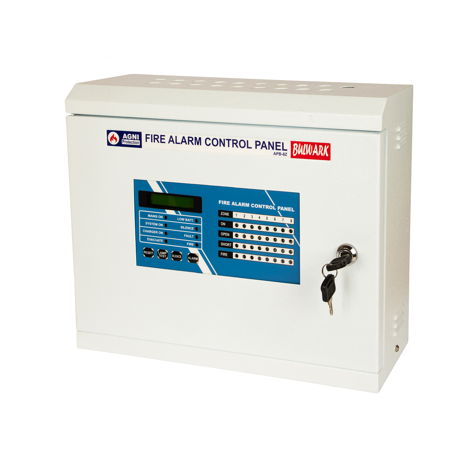 6 ZONE CONVENTIONAL FIRE ALARM PANEL